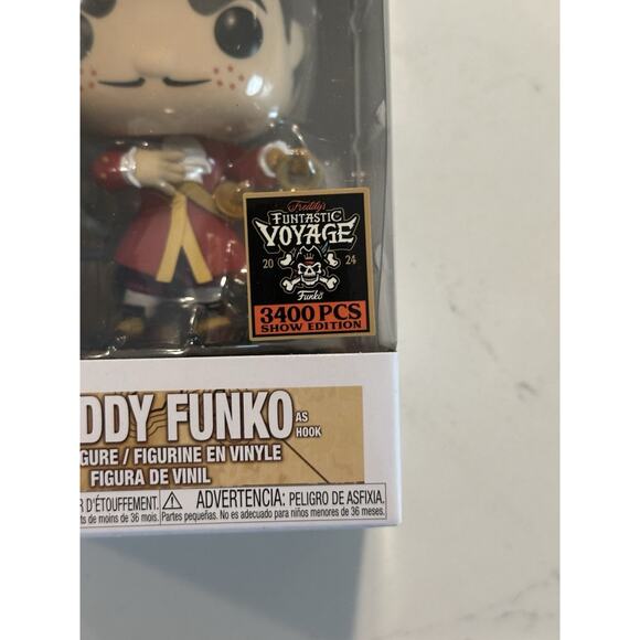 Funko POP! Freddy Funko as Hook Disney Limited SE 3400 Funko Fundays 2024 - Picture 2 of 7
